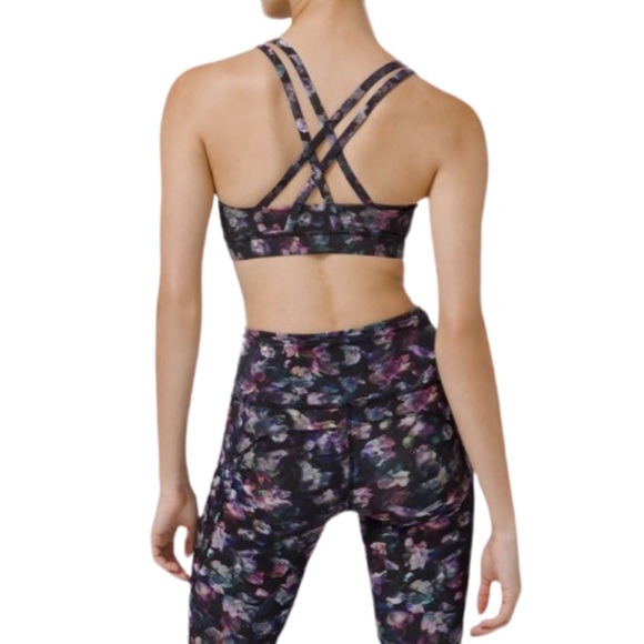 Lululemon Energy Bra Activate Floral B/C Cup Support. EUC. - Picture 3 of 13